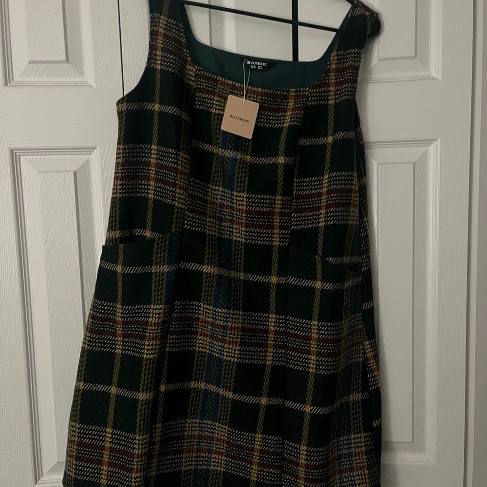 BloomChic Multicolor Plaid Dress